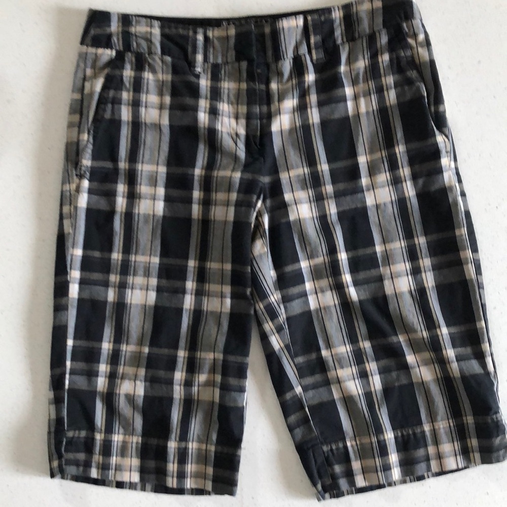 New York & Company Plaid Shorts